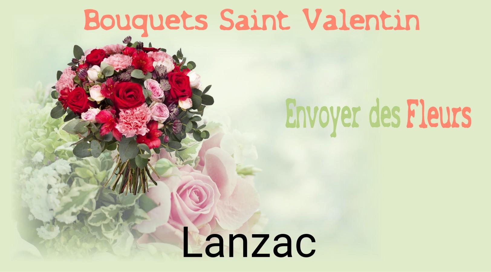 Roses de Saint-Valentin livrées à Lanzac